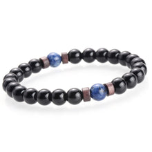 Load image into Gallery viewer, Men Bracelet Natural Moonstone Bead Tibetan Buddha Bracelet chakra Lava Stone Diffuser Bracelets Men Jewelry gift Drop Shipping
