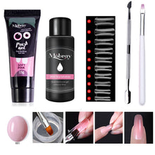 Load image into Gallery viewer, Gel Nail Polish Kit Gel Builder Set Poly gel UV LED Lamp For Manicure Soak Off Gel Varnish For Poly gel Set Dryer Machine
