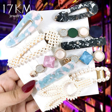 Load image into Gallery viewer, 2020 Hair Clip Set Simulated-pearl Hair Clips &amp; Pins For Women Girls Fashion Female Headwear Barrette Hair Accessories Wholesale
