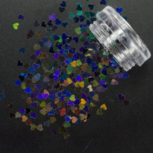 Load image into Gallery viewer, Holographic Powder on Nails Laser Silver Glitter Chrome Nail Powder DIP Shimmer Gel Polish Flakes for Manicure Pigment CH1028-4
