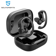 Load image into Gallery viewer, SOUNDPEATS True Wireless Earbuds Over-Ear Hooks Bluetooth Stereo Wireless Earphones 13.6mm Driver Touch Control IPX7 Waterproof
