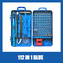 Load image into Gallery viewer, KALAIDUN 112  in 1 Screwdriver Set Magnetic Screwdriver Bit Torx Multi Mobile Phone Repair Tools Kit Electronic Device Hand Tool
