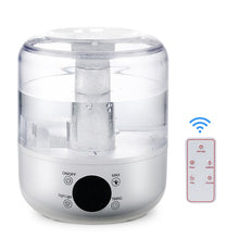 Load image into Gallery viewer, 3000ML Home Double sprays Smart Air Humidifier Remote Control Mister Office Essential Oil Aroma Diffuser Timing Mist Adjustable (white China EU)
