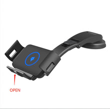 Load image into Gallery viewer, 10W Qi Car Wireless Charger Auto Clampping for Samsung Fold Note 10 S10 IPhone X XR XS Max 11 Pro Max Huawei Mate X Phone Holder

