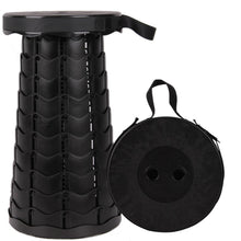 Load image into Gallery viewer, Retractable Stool Folding Chiar Outdoor Portable Stool Folding Chair Camping Stool Convenient Fishing Chair Foldable
