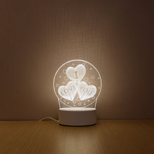 Load image into Gallery viewer, SOLOLANDOR 3D LED Lamp Creative 3D LED Night Lights Novelty Illusion Night Lamp 3D Illusion Table Lamp For Home Decorative Light
