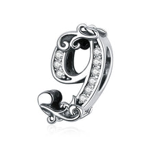 Load image into Gallery viewer, bamoer 10 Number  Metal Beads Vintage Charm for Female Original Silver 925 Bracelet &amp; Bangle 925 Sterling Silver Jewelry SCC1418
