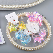 Load image into Gallery viewer, Lovely Crown Headwear Baby Headdress Girls Hair Accessories Rabbit Kids Elastic Hair Bands Todder Children Hair Ropes For Gifts
