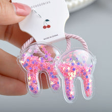 Load image into Gallery viewer, Lovely Crown Headwear Baby Headdress Girls Hair Accessories Rabbit Kids Elastic Hair Bands Todder Children Hair Ropes For Gifts
