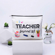 Load image into Gallery viewer, Music Classroom Teacher Student travel Makeup Bag Pencil Pouch Graduation back to school Teachers' Day new year Christmas Gift
