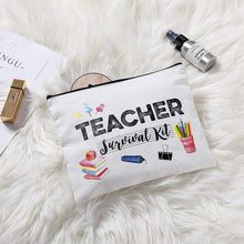 Load image into Gallery viewer, Music Classroom Teacher Student travel Makeup Bag Pencil Pouch Graduation back to school Teachers' Day new year Christmas Gift
