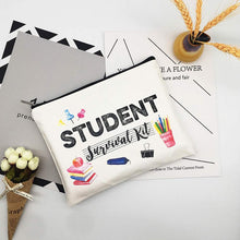 Load image into Gallery viewer, Music Classroom Teacher Student travel Makeup Bag Pencil Pouch Graduation back to school Teachers' Day new year Christmas Gift
