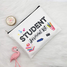 Load image into Gallery viewer, Music Classroom Teacher Student travel Makeup Bag Pencil Pouch Graduation back to school Teachers' Day new year Christmas Gift
