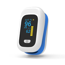 Load image into Gallery viewer, OLED finger oximeter blood oxygen spo2 pulse oximeter PR fingertip Portable oximeters Saturation Meter heart rate monitor
