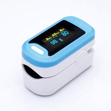 Load image into Gallery viewer, OLED finger oximeter blood oxygen spo2 pulse oximeter PR fingertip Portable oximeters Saturation Meter heart rate monitor

