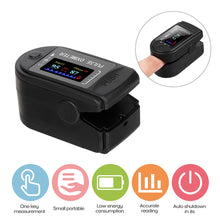Load image into Gallery viewer, Portable Blood Oxygen Monitor Finger Pulse Oximeter Oxygen Saturation Monitor Fast Shipping within 24hours (without Battery)
