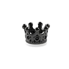 Load image into Gallery viewer, Charm Black Crown fashion beads big hole DIY bracelet ACCESORIES jewerly

