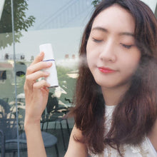 Load image into Gallery viewer, Portable Small Humidifier USB Rechargable Handheld Water Meter Charging Mini Steamed Face Humidifier With/Without Mirror
