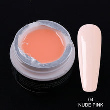 Load image into Gallery viewer, 15ml Quick Building Gel for Nail Extension Acrylic White Clear UV Builder Gel Manicure Nail Art Prolong Forms Tips LA1623
