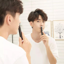 Load image into Gallery viewer, 2020 New Showsee Electric Mini Nose Hair Trimmer Portable Ear Nose Hair Shaver hair Clipper Waterproof Safe Cleaner
