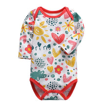 Load image into Gallery viewer, baby bodysuit newborn boys girls clothing long sleeve 3 6 9 12 18 24 months toddler infant child kids clothes
