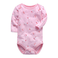 Load image into Gallery viewer, baby bodysuit newborn boys girls clothing long sleeve 3 6 9 12 18 24 months toddler infant child kids clothes

