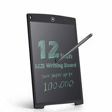 Load image into Gallery viewer, 12 Inch LCD Update Multi function Writing Tablet 3 in 1 Mouse Pad Ruler Drawing Tablet Handwriting Pads
