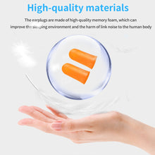 Load image into Gallery viewer, TISHRIC 30pair 35dB Earplugs Sleep Noice Reduction Cancelling Anti-noise Ear Protection For Travel Sleeping Ear Plugs noise
