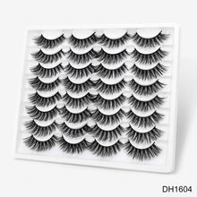 Load image into Gallery viewer, 8/20 Pairs 3D Mink Lashes Natural False Eyelashes Dramatic Volume Fake Lashes Makeup Eyelash Extension Silk Handmade Eyelashes
