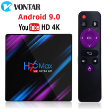Load image into Gallery viewer, 2020 H96 MAX RK3318 Smart TV Box Android 9 9.0 4GB 32GB 64GB 4K Youtube Media player H96MAX TVBOX Android TV Set top box 2GB16GB
