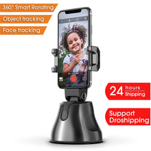 Load image into Gallery viewer, Apai Genie Auto Smart Shooting Selfie Stick 360° Object Tracking Holder All-in-one Rotation Face Tracking Camera Phone Holder
