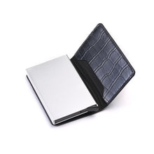 Load image into Gallery viewer, 2020 Dropshipping Man Women Smart Wallet Business Card Holder Rfid Wallet Aluminum Metal Credit Business Mini Card Wallet
