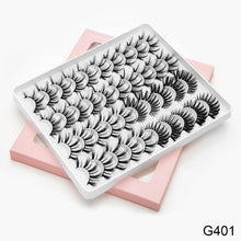 Load image into Gallery viewer, 8/20 Pairs 3D Mink Lashes Natural False Eyelashes Dramatic Volume Fake Lashes Makeup Eyelash Extension Silk Handmade Eyelashes

