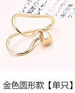 Load image into Gallery viewer, 1 Pcs Women Creative Ear Nail Temperament Single Drill Star Clip U Type Ear Clip
