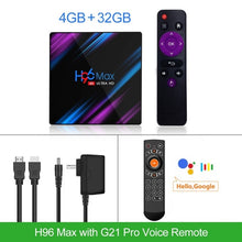 Load image into Gallery viewer, 2020 H96 MAX RK3318 Smart TV Box Android 9 9.0 4GB 32GB 64GB 4K Youtube Media player H96MAX TVBOX Android TV Set top box 2GB16GB
