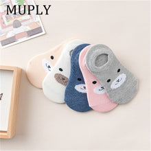Load image into Gallery viewer, 5 Pair/Lot Free Shipping Baby Girls Boy Socks Wholesale Unisex Non Slip Baby Socks Infant Socks 0-3years
