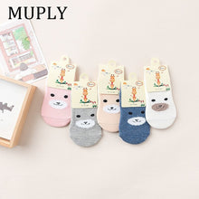 Load image into Gallery viewer, 5 Pair/Lot Free Shipping Baby Girls Boy Socks Wholesale Unisex Non Slip Baby Socks Infant Socks 0-3years
