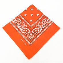 Load image into Gallery viewer, 1DayShip Men Women Cotton Bandana Hairband Cowboy Mens Biker Sports Headwear Wrist Hairwrap Double Sided Head Wrap Scarf Paisley
