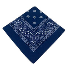 Load image into Gallery viewer, 1DayShip Men Women Cotton Bandana Hairband Cowboy Mens Biker Sports Headwear Wrist Hairwrap Double Sided Head Wrap Scarf Paisley
