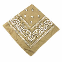 Load image into Gallery viewer, 1DayShip Men Women Cotton Bandana Hairband Cowboy Mens Biker Sports Headwear Wrist Hairwrap Double Sided Head Wrap Scarf Paisley

