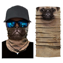 Load image into Gallery viewer, 3D Seamless Magic Headband Animal Neck Gaiter Warmer Face Cover Scarf for Ski Halloween Bandana  Costume Headwear Bicycle
