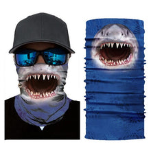 Load image into Gallery viewer, 3D Seamless Magic Headband Animal Neck Gaiter Warmer Face Cover Scarf for Ski Halloween Bandana  Costume Headwear Bicycle
