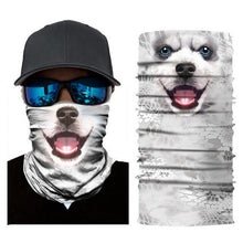 Load image into Gallery viewer, 3D Seamless Magic Headband Animal Neck Gaiter Warmer Face Cover Scarf for Ski Halloween Bandana  Costume Headwear Bicycle
