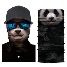 Load image into Gallery viewer, 3D Seamless Magic Headband Animal Neck Gaiter Warmer Face Cover Scarf for Ski Halloween Bandana  Costume Headwear Bicycle
